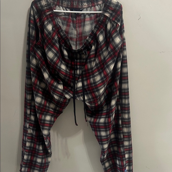 Nautica Plaid sleepwear in Red and Gray - Picture 3 of 8